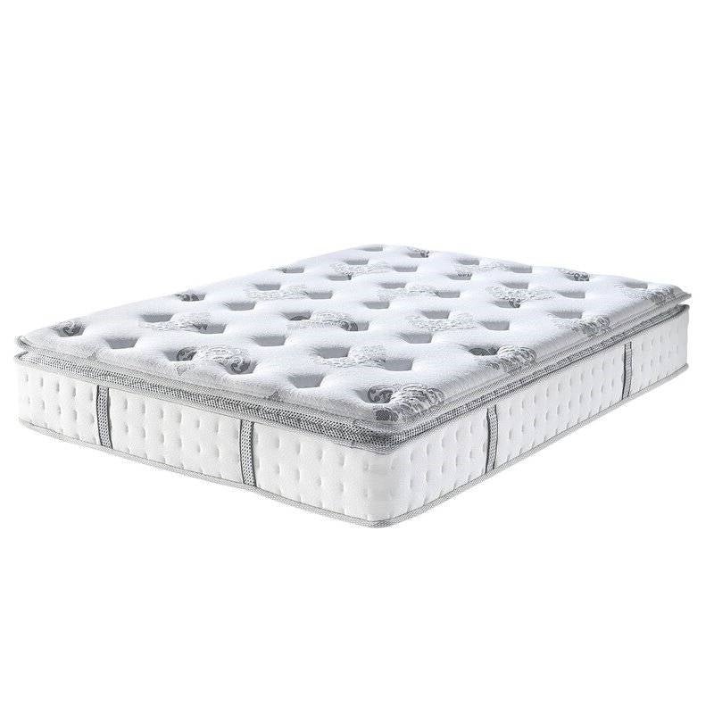 12 inch Medium Firm Pillow Top Hybrid Mattress In A Box – King Size