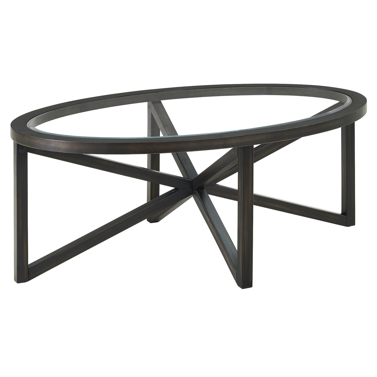 Modern Simple Tempered Glass Coffee Table